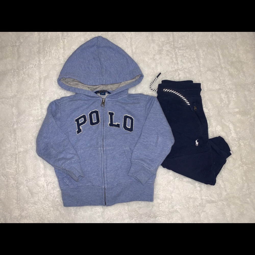 Ralph Lauren polo sweatsuit set